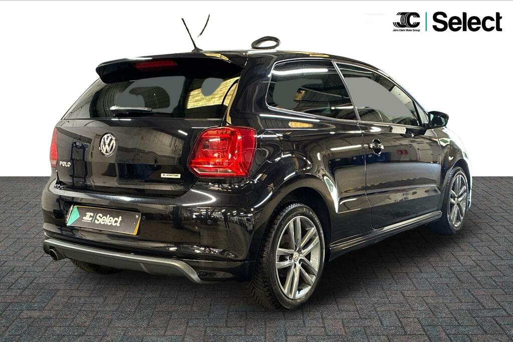 Volkswagen Polo 1.0 Tsi Bluemotion Tech R-line Euro 6 Ss Black #2
