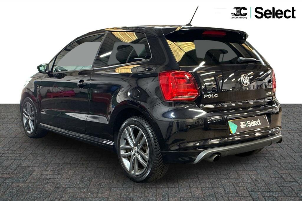 Volkswagen Polo 1.0 Tsi Bluemotion Tech R-line Euro 6 Ss Black #4