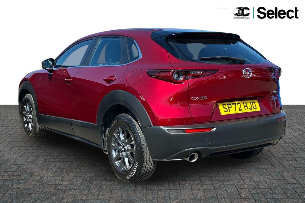 Mazda CX-30 2.0 E-skyactiv X Mhev Se-l Lux Euro 6 Ss SP72HJO Red #4