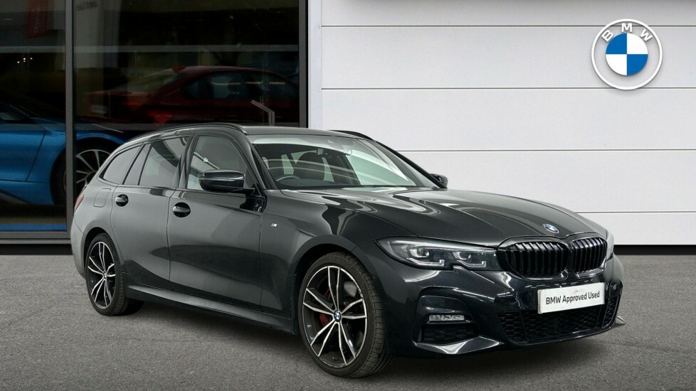 BMW 3 Series 2.0 320D Mht M Sport Touring Xdrive Euro 6 S Black