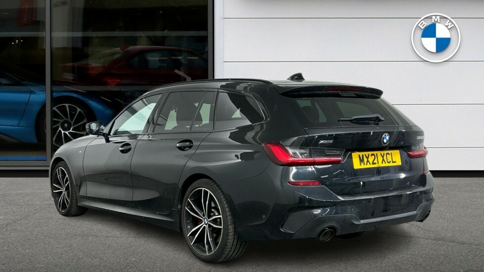 BMW 3 Series 2.0 320D Mht M Sport Touring Xdrive Euro 6 S Black #2
