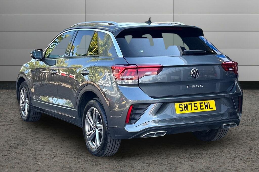 Volkswagen T-Roc 1.5 Tsi R-line Dsg Grey #3