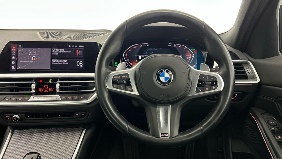BMW 3 Series 320I Xdrive M Sport Saloon SV72VUP White #5