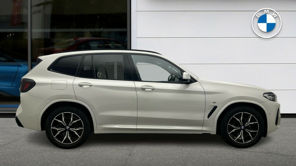 BMW X3 X3 Xdrive20d M Sport White #3
