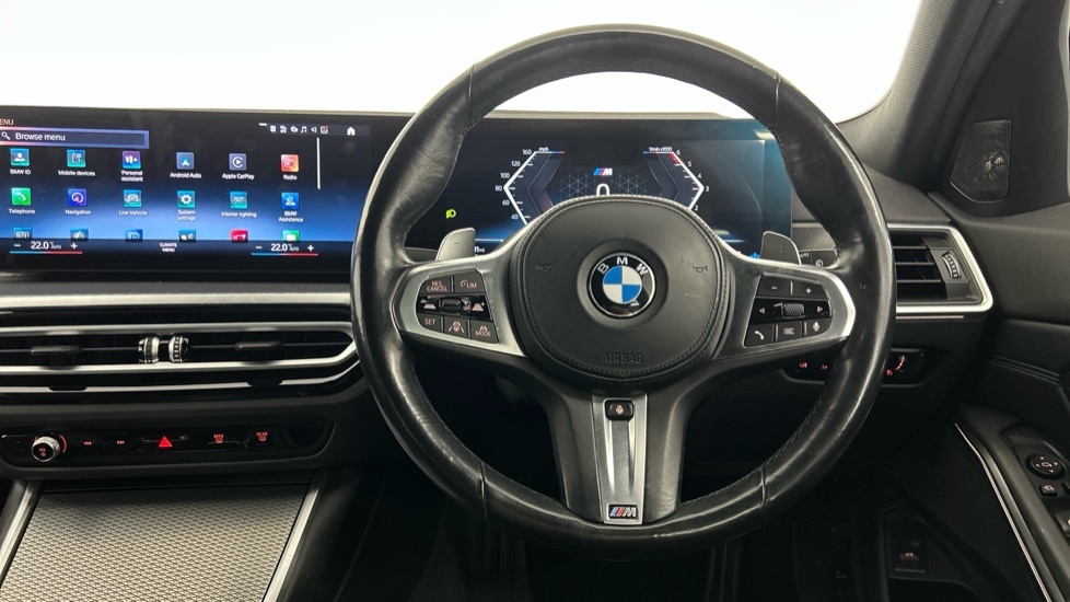 BMW 3 Series M340d Xdrive Touring SH23YEF Black #5