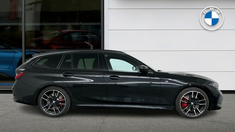 BMW 3 Series M340d Xdrive Touring SH23YEF Black #3
