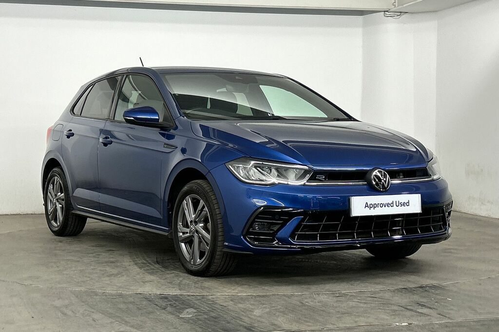 Volkswagen Polo 1.0 Tsi 110 R-line Dsg Blue