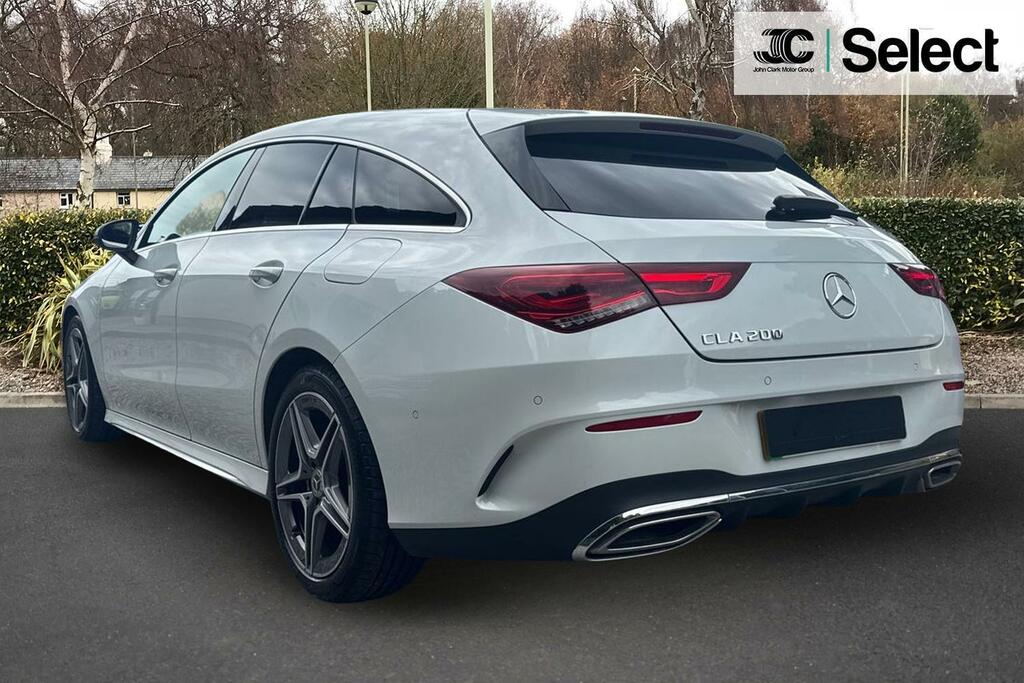 Mercedes-Benz CLA Class 1.3 Cla200 Amg Line Shooting Brake 7G-d White #4