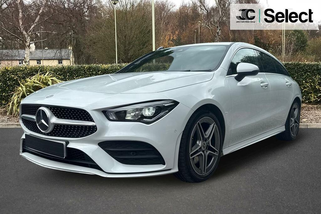 Mercedes-Benz CLA Class 1.3 Cla200 Amg Line Shooting Brake 7G-d White #3