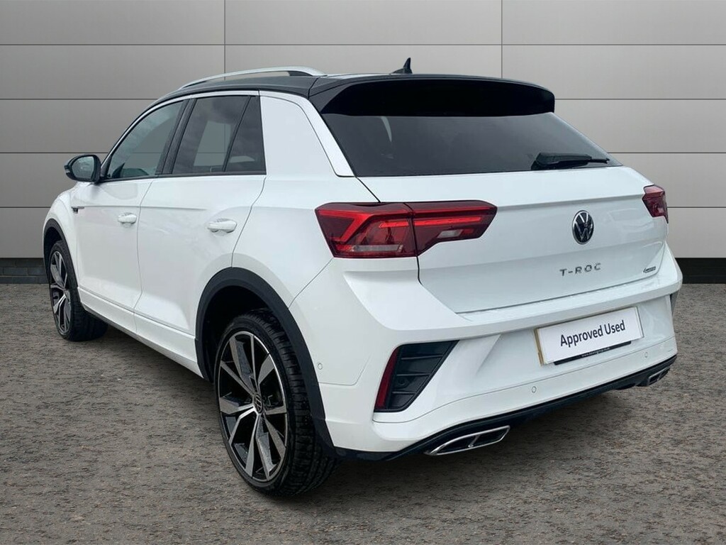 Volkswagen T-Roc 2.0 Tsi 4Motion R-line Dsg SY23YVZ White #3