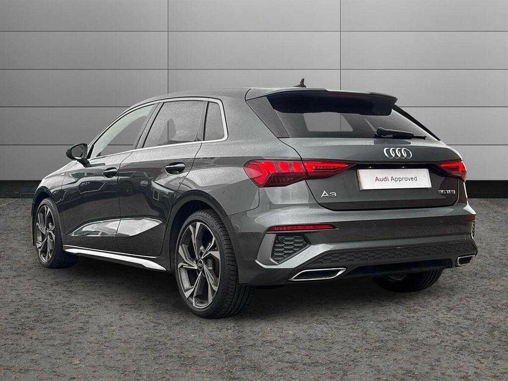 Audi A3 S Line 35 Tfsi 150 Ps S Tronic SW73VJG Grey #3
