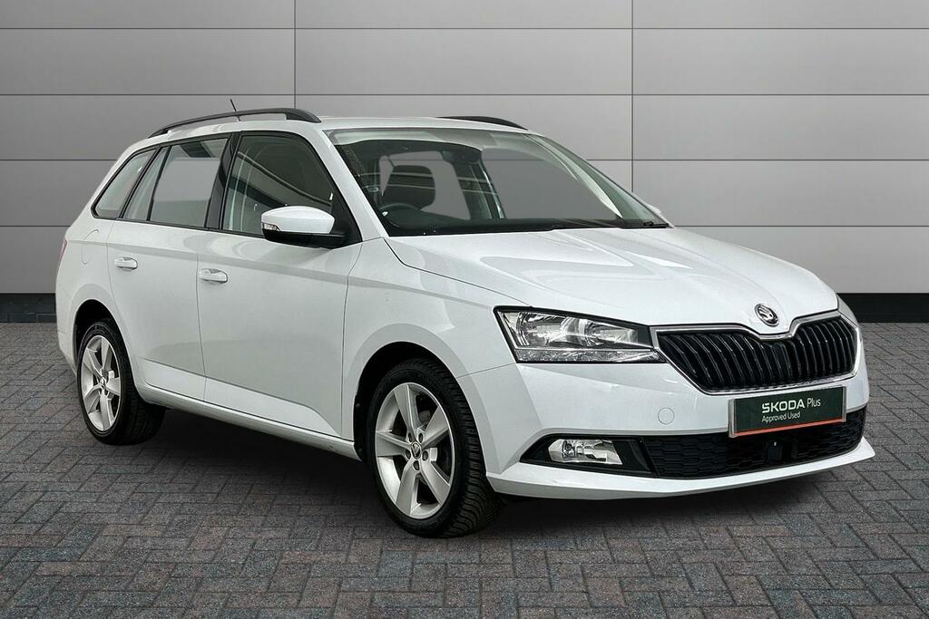 Skoda Fabia 1.0 Tsi Se L White