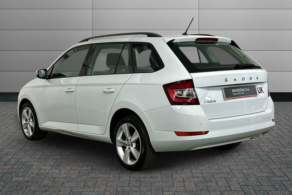Skoda Fabia 1.0 Tsi Se L White #3