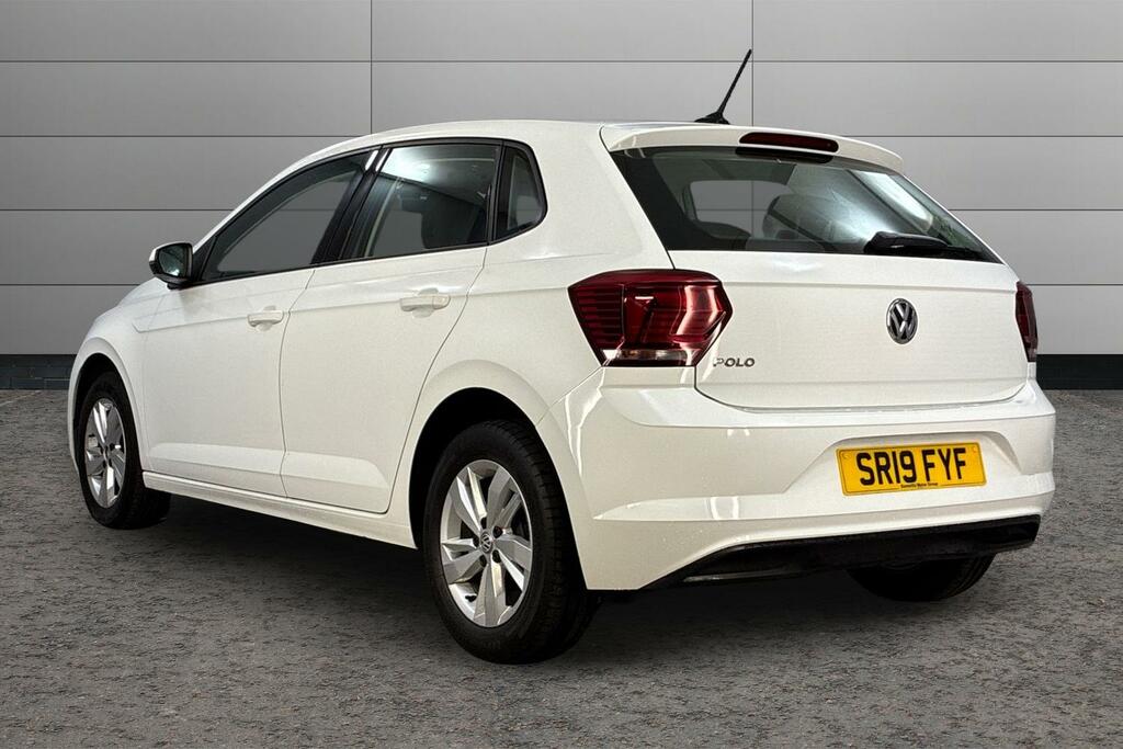 Volkswagen Polo 1.0 Evo Se Tech Edition SR19FYF White #3