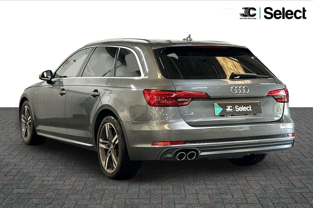 Audi A4 2.0 Tdi S Line S Tronic Quattro Euro 6 Ss SY66KLC Grey #4