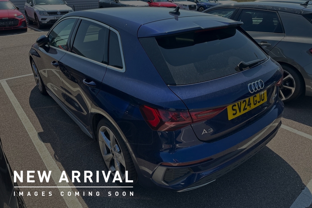 Audi A3 S Line 35 Tdi 150 Ps S Tronic SV24GJU Blue #4