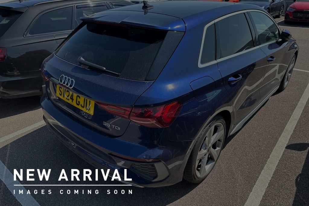 Audi A3 S Line 35 Tdi 150 Ps S Tronic SV24GJU Blue #3