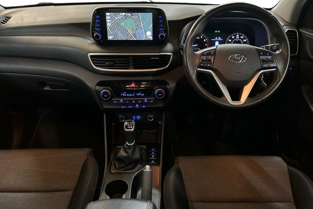 Hyundai Tucson 1.6 Gdi Se Nav Euro 6 Ss White #5