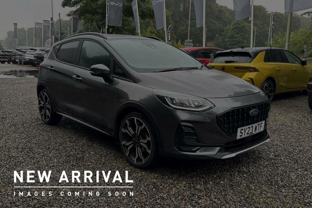 Ford Fiesta 1.0T Ecoboost Mhev Active X Hatchback H Grey