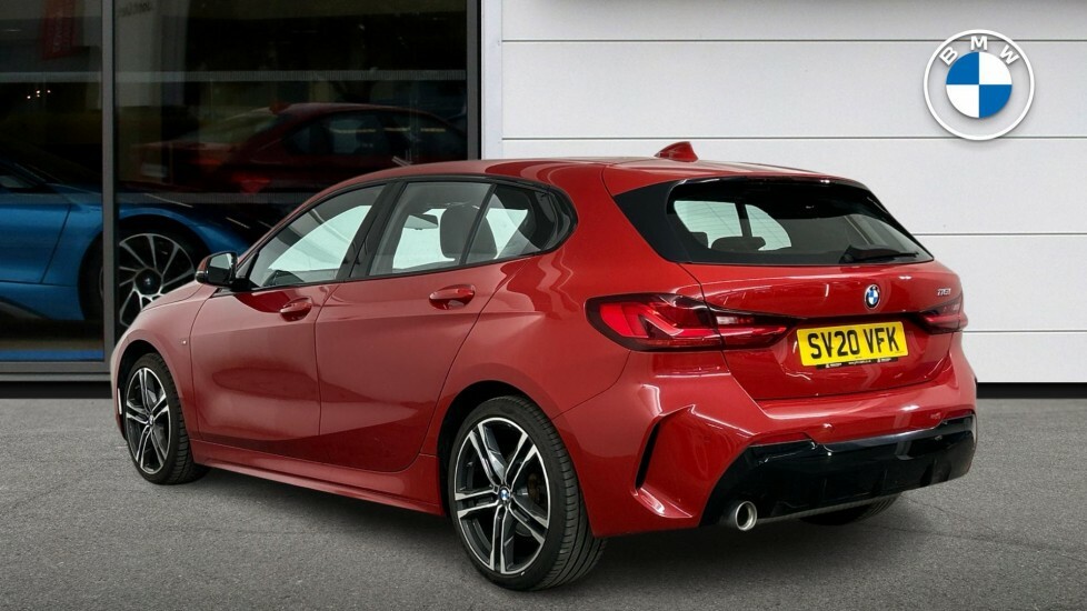 BMW 1 Series 118I M Sport SV20VFK Red #2