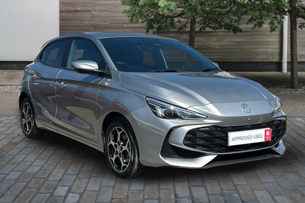 MG MG3 1.5 Hybrid Trophy Hatchback Hybrid Aut Silver