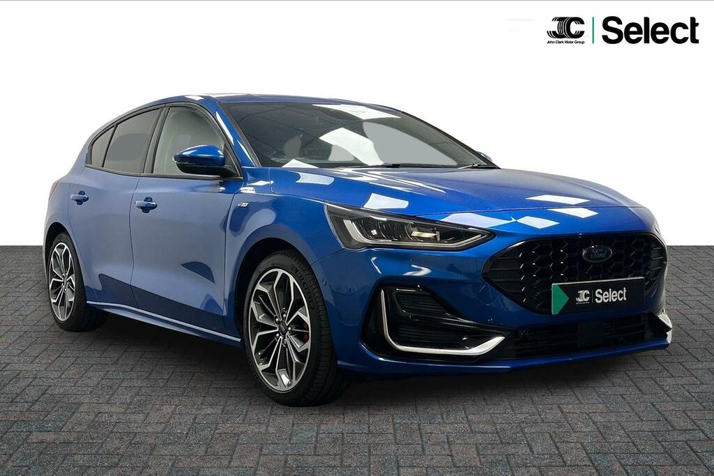 Ford Focus 1.0T Ecoboost Mhev St-line Vignale Dct Euro 6 Ss Blue