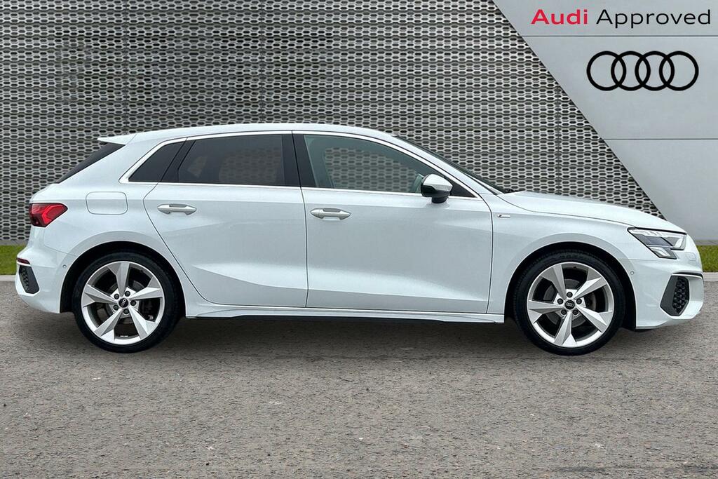 Audi A3 S Line 35 Tfsi 150 Ps 6-Speed SK73XXB White #4