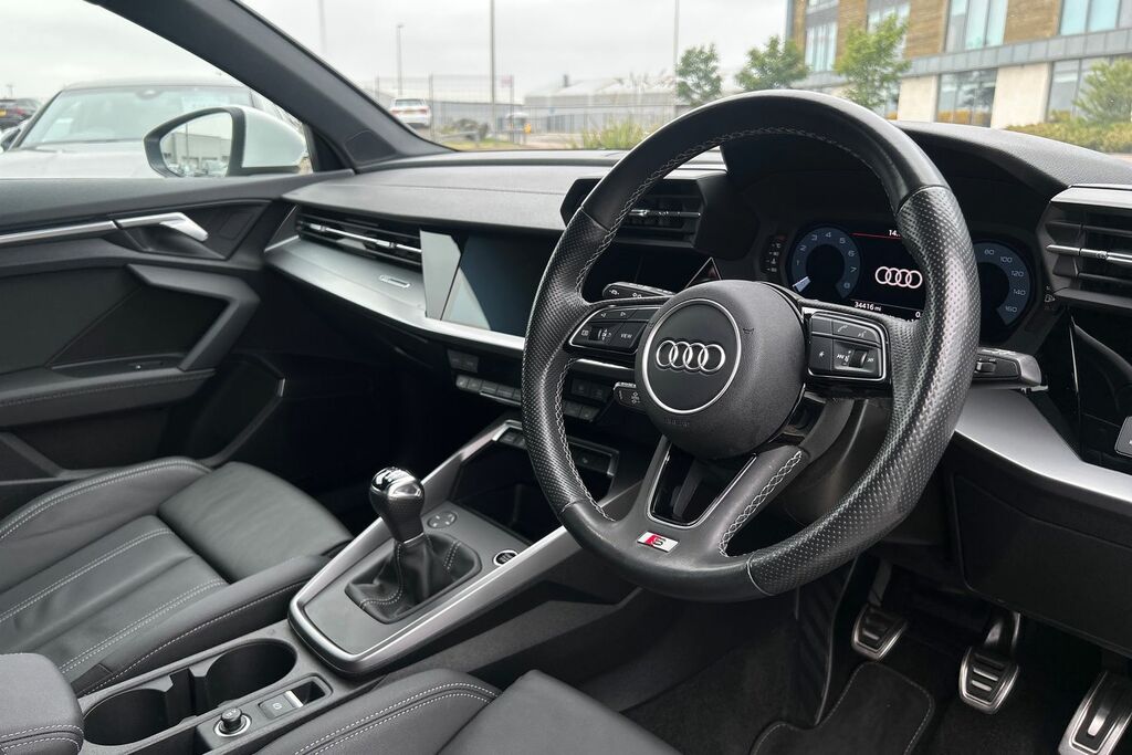 Audi A3 S Line 35 Tfsi 150 Ps 6-Speed SK73XXB White #6