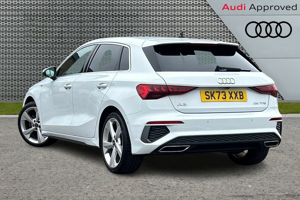 Audi A3 S Line 35 Tfsi 150 Ps 6-Speed SK73XXB White #3