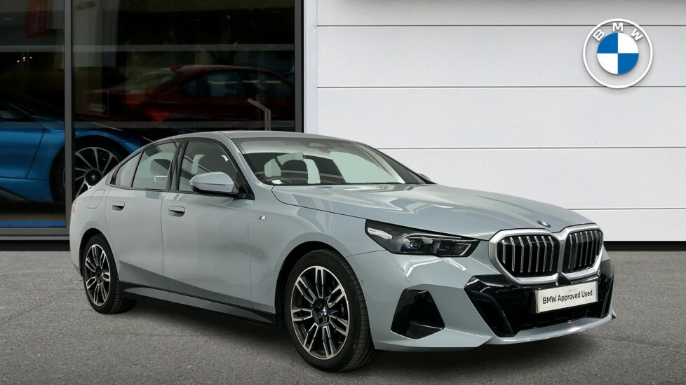 BMW 5 Series 2.0 520I Mht M Sport Steptronic Euro 6 Ss Grey