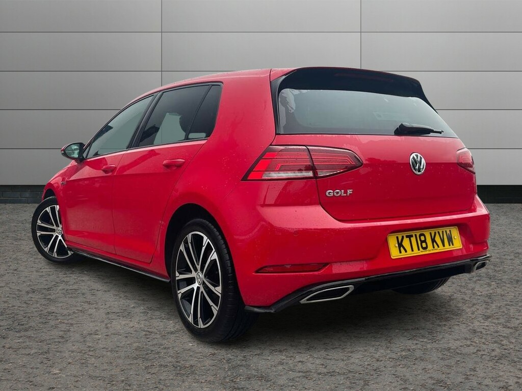 Volkswagen Golf 1.5 Tsi Evo 150 R-line KT18KVW Red #3