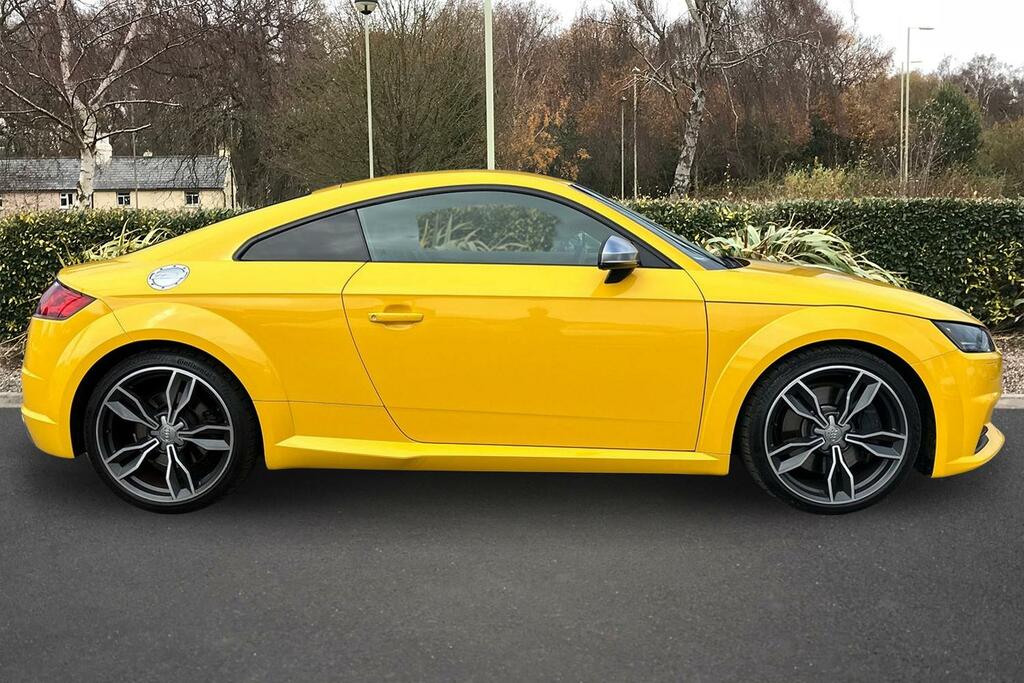 Audi TTS Coupe Yellow #4