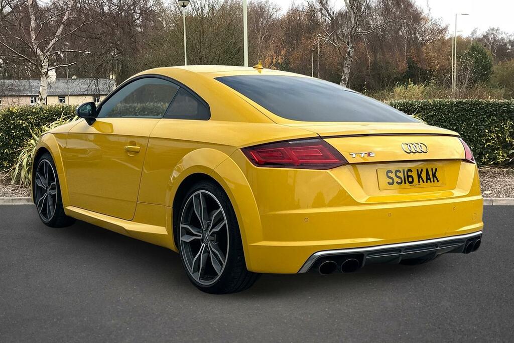 Audi TTS Coupe Yellow #3