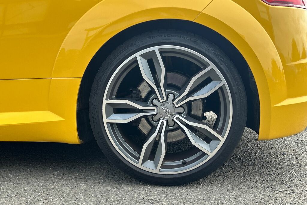 Audi TTS Coupe Yellow #5