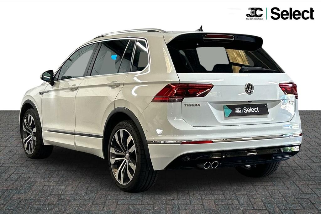 Volkswagen Tiguan 2.0 Tdi R-line Tech Dsg 4Motion Euro 6 Ss White #4