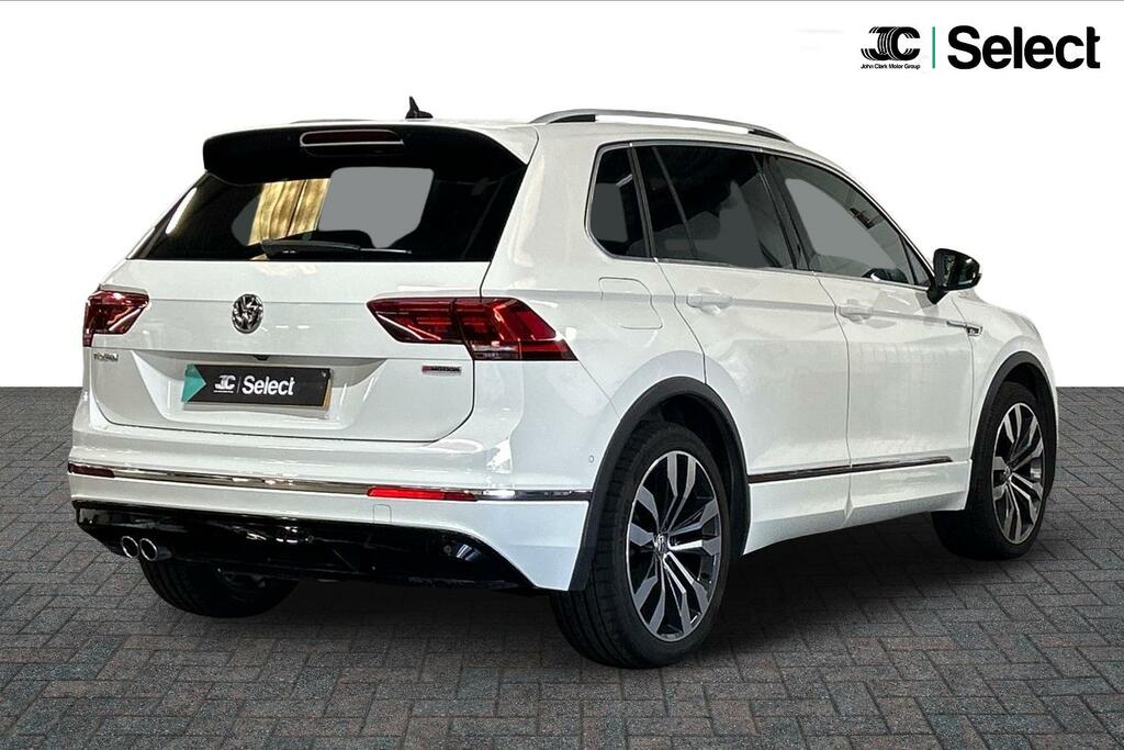 Volkswagen Tiguan 2.0 Tdi R-line Tech Dsg 4Motion Euro 6 Ss White #2