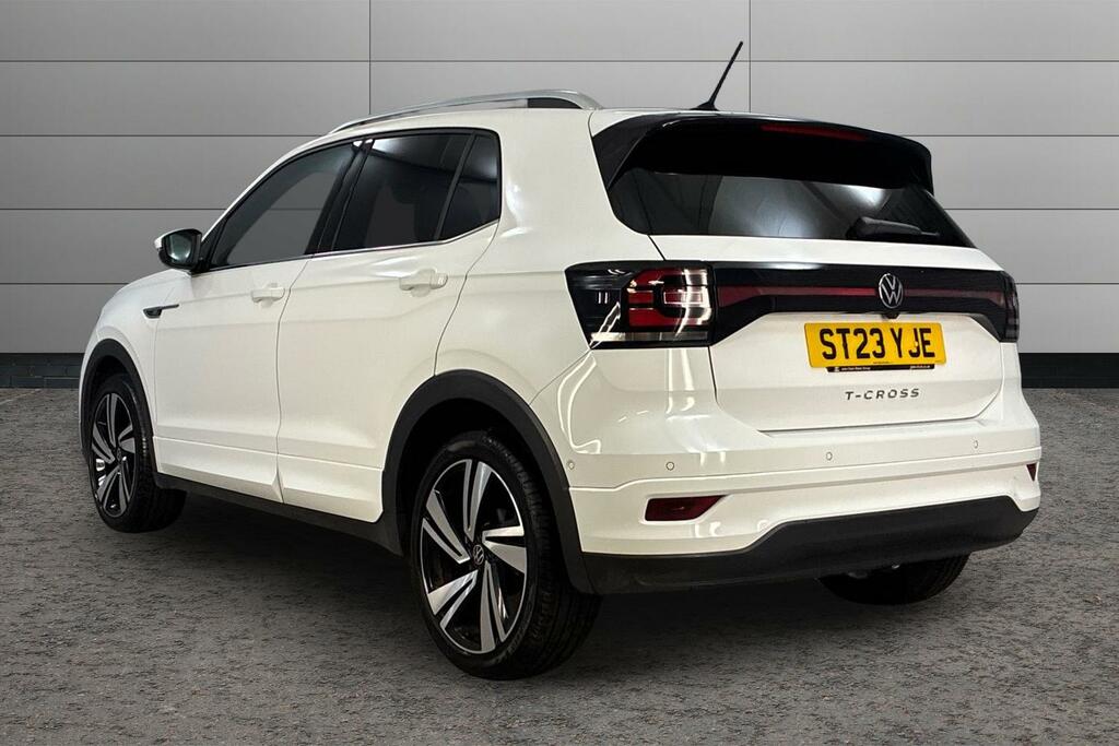 Volkswagen T-Cross 1.5 Tsi Evo R-line Dsg ST23YJE White #3