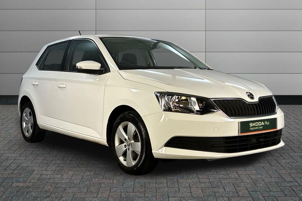 Skoda Fabia 1.0 Tsi 110 Se Dsg White