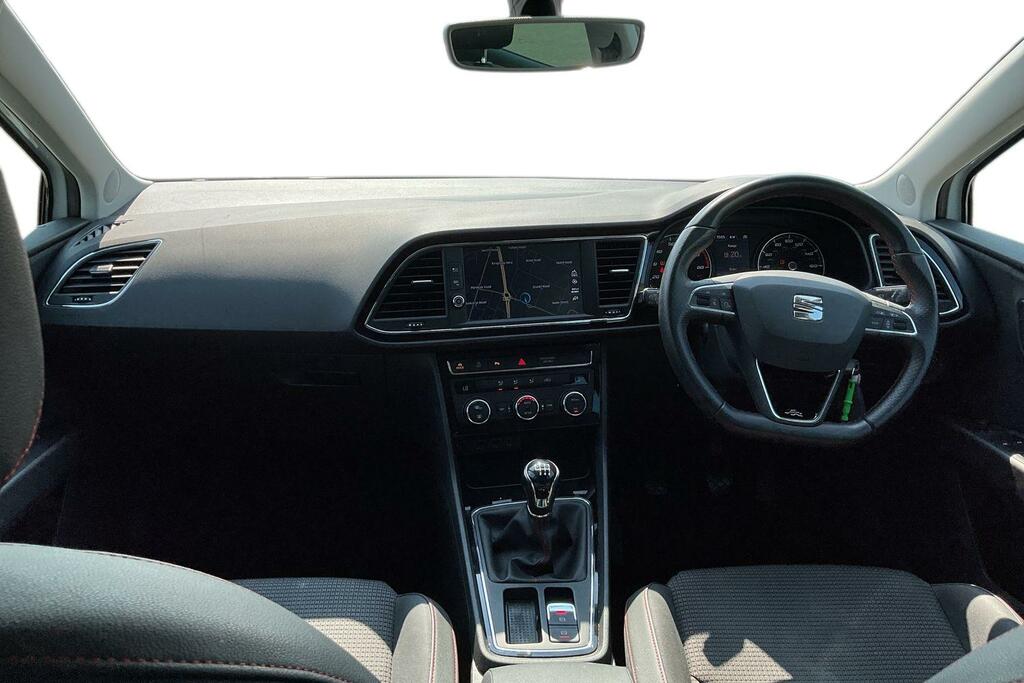 Seat Leon 1.5 Tsi Evo Fr Euro 6 Ss White #5