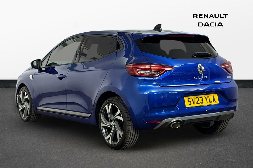 Renault Clio 1.0 Tce Rs Line Hatchback Euro 6 SV23YLA Blue #3