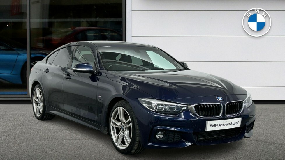 BMW 4 Series Gran Coupe 420D M Sport Gran Coupe Blue