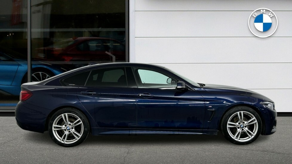 BMW 4 Series Gran Coupe 420D M Sport Gran Coupe Blue #3