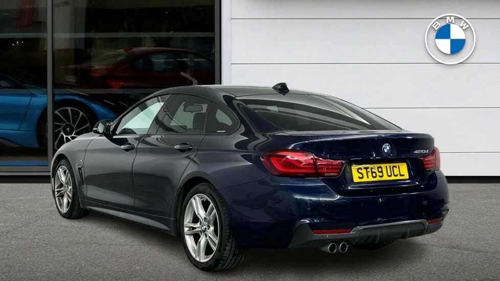 BMW 4 Series Gran Coupe 420D M Sport Gran Coupe Blue #2