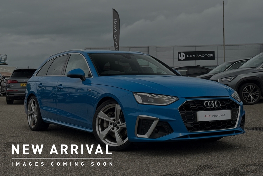 Audi A4 Avant Avant S Line 45 Tfsi Quattro 245 Ps S Tronic Blue
