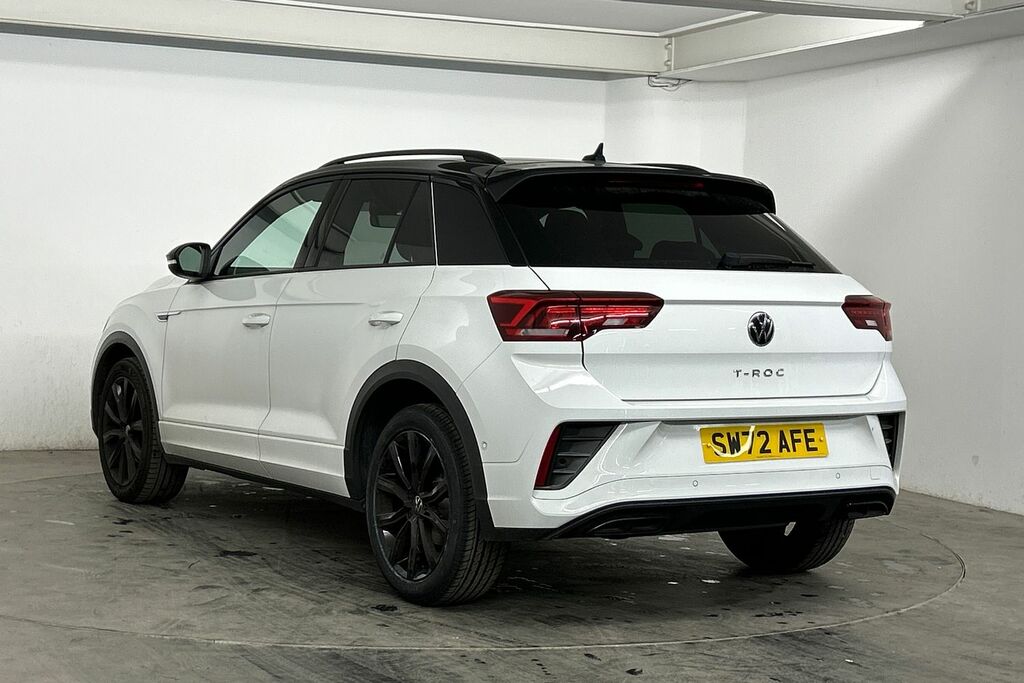 Volkswagen T-Roc 1.5 Tsi R-line Dsg White #3