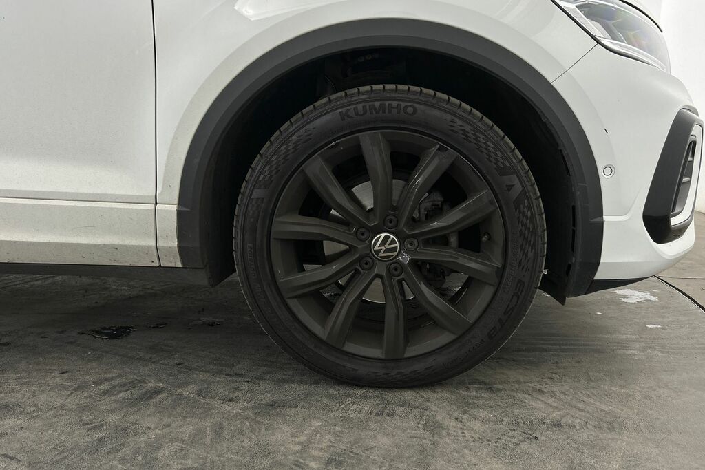 Volkswagen T-Roc 1.5 Tsi R-line Dsg White #5