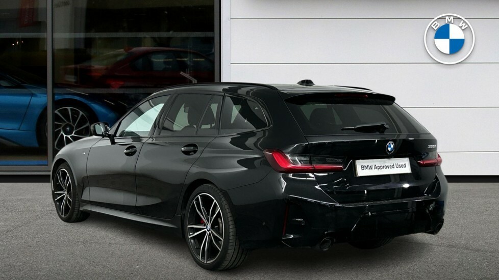 BMW 3 Series 320I M Sport Touring SW24FYL Black #2