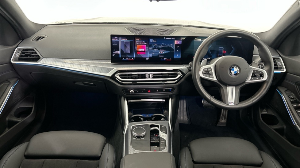 BMW 3 Series 320I M Sport Touring SW24FYL Black #4