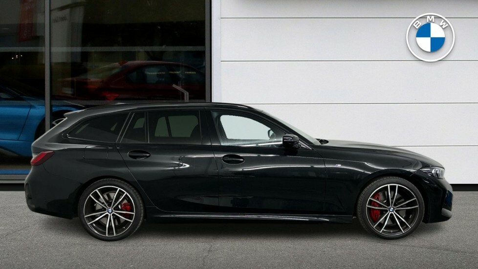 BMW 3 Series 320D M Sport Touring YE24UVW Black #3