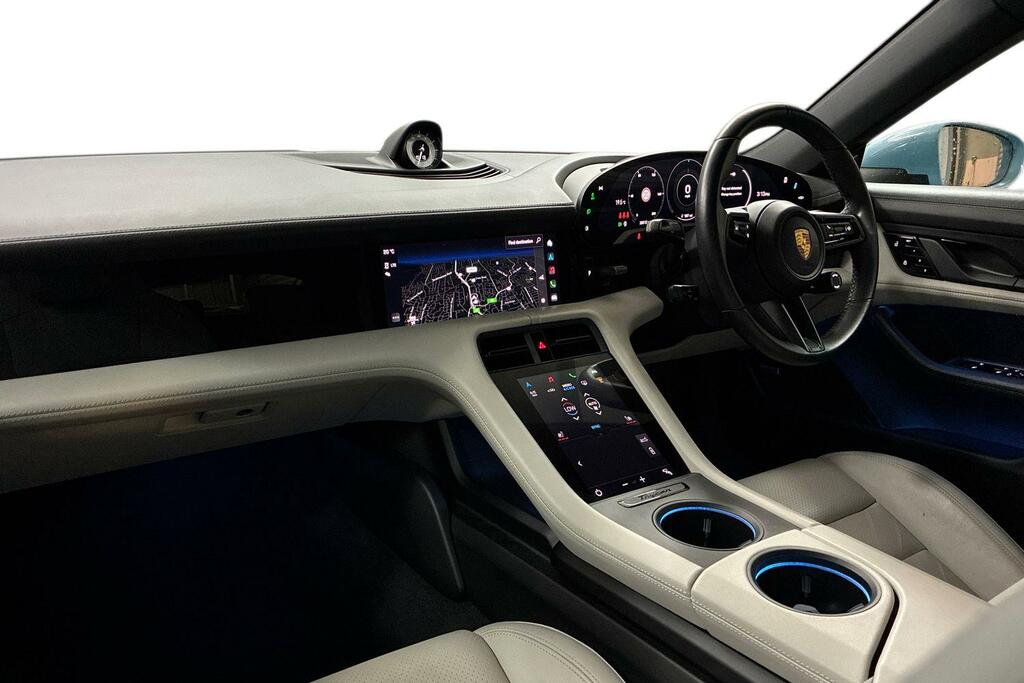 Porsche Taycan 420Kw 4S 93Kwh Blue #2